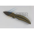 Cuchillo plegable del acero inoxidable 420 (SE-720)